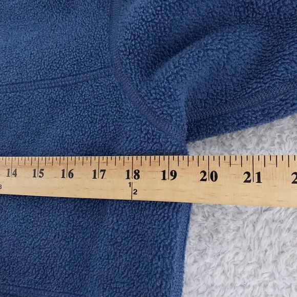 Patagonia Synchilla Fleece Hooded Jacket Women's Small‎ Blue Full Zip Sweater - Picture 5 of 10